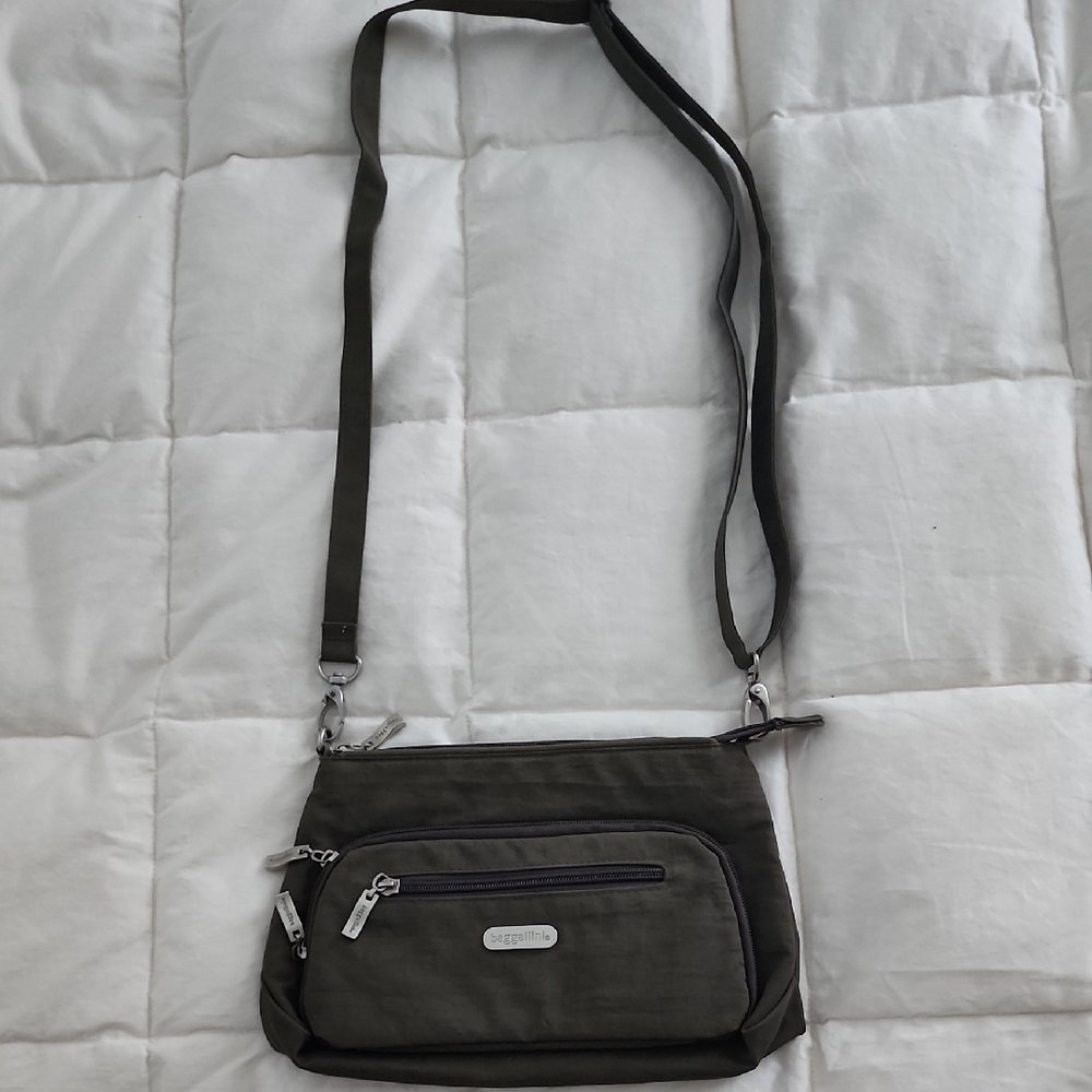 Baggallini Olive Crossbody Bag